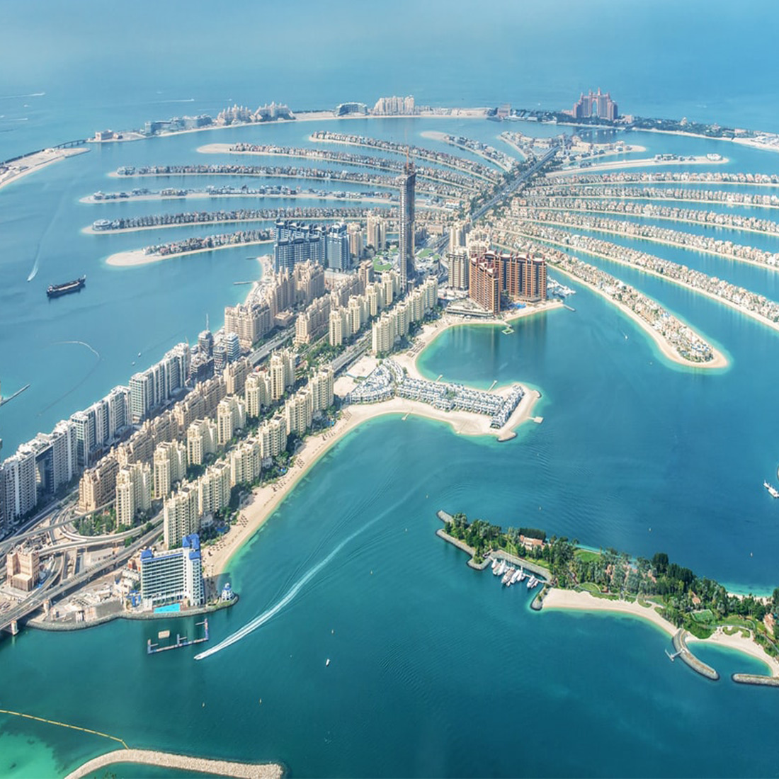 Dubai Marina: Özel Tekne Turu ve Palm Cumeyra Gezisi